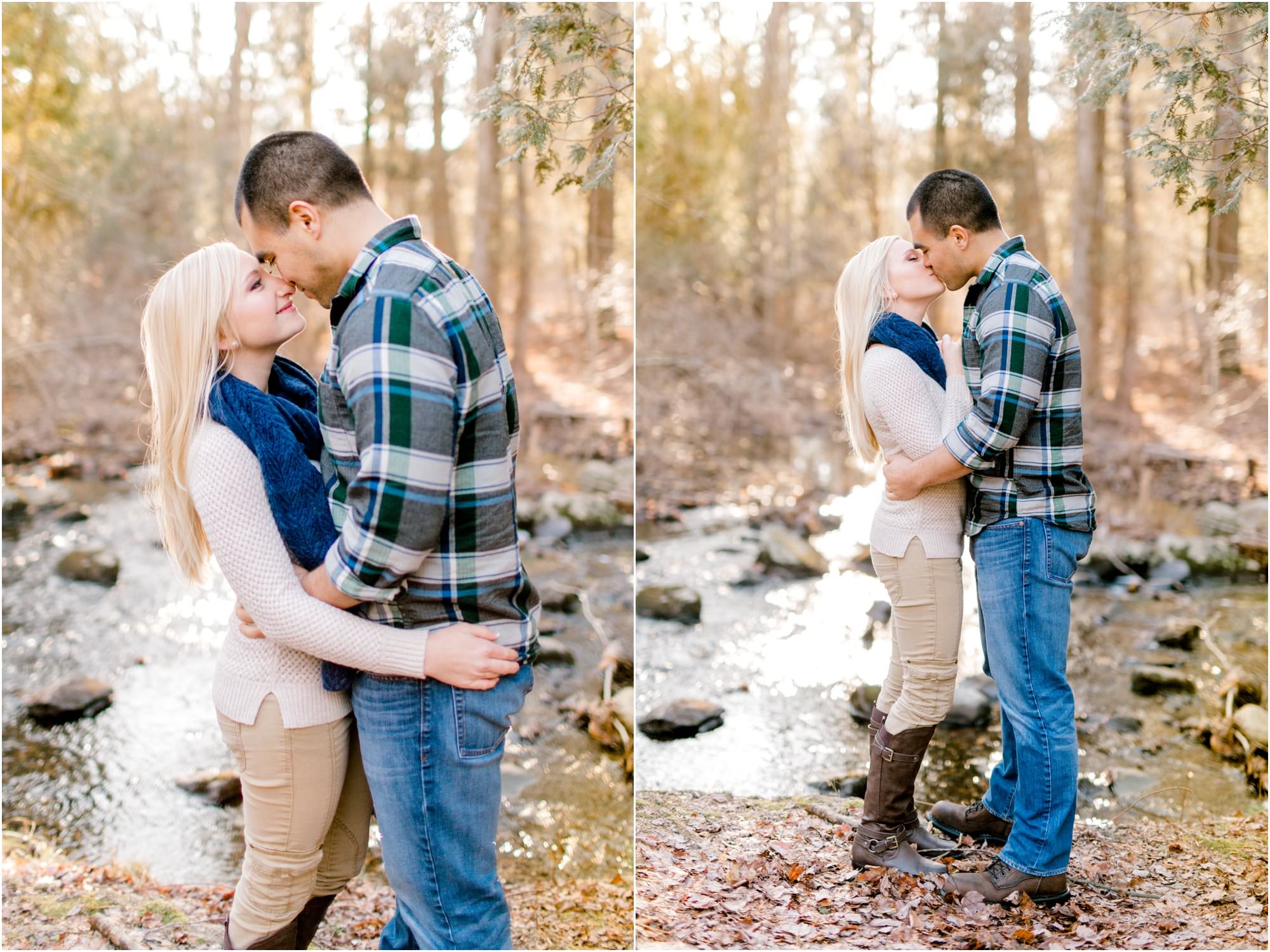 wintery chatfield hollow engagement