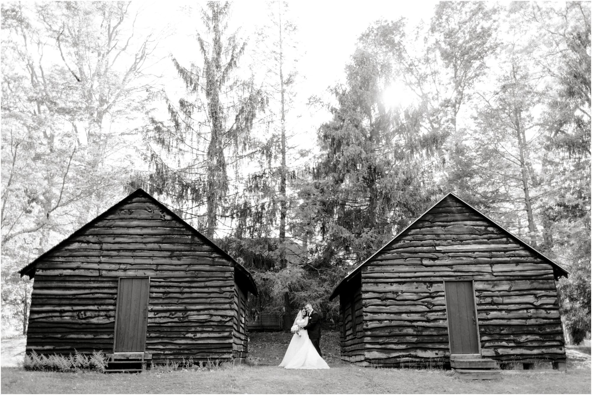 rustic pavilion on crystal lake wedding