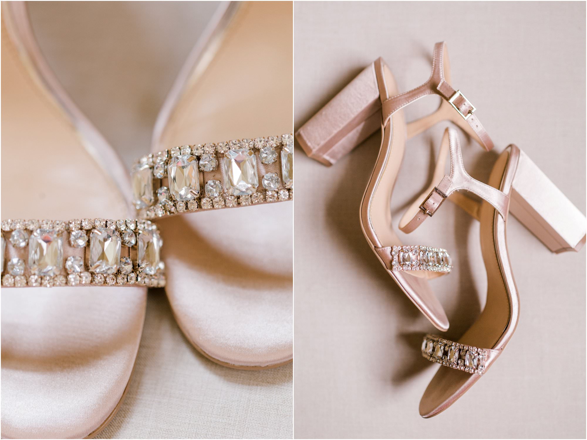 summer ranch golf club wedding pink wedding shoes
