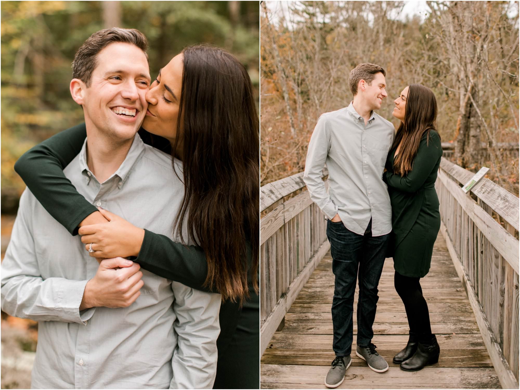 chatfield hollow engagement photos