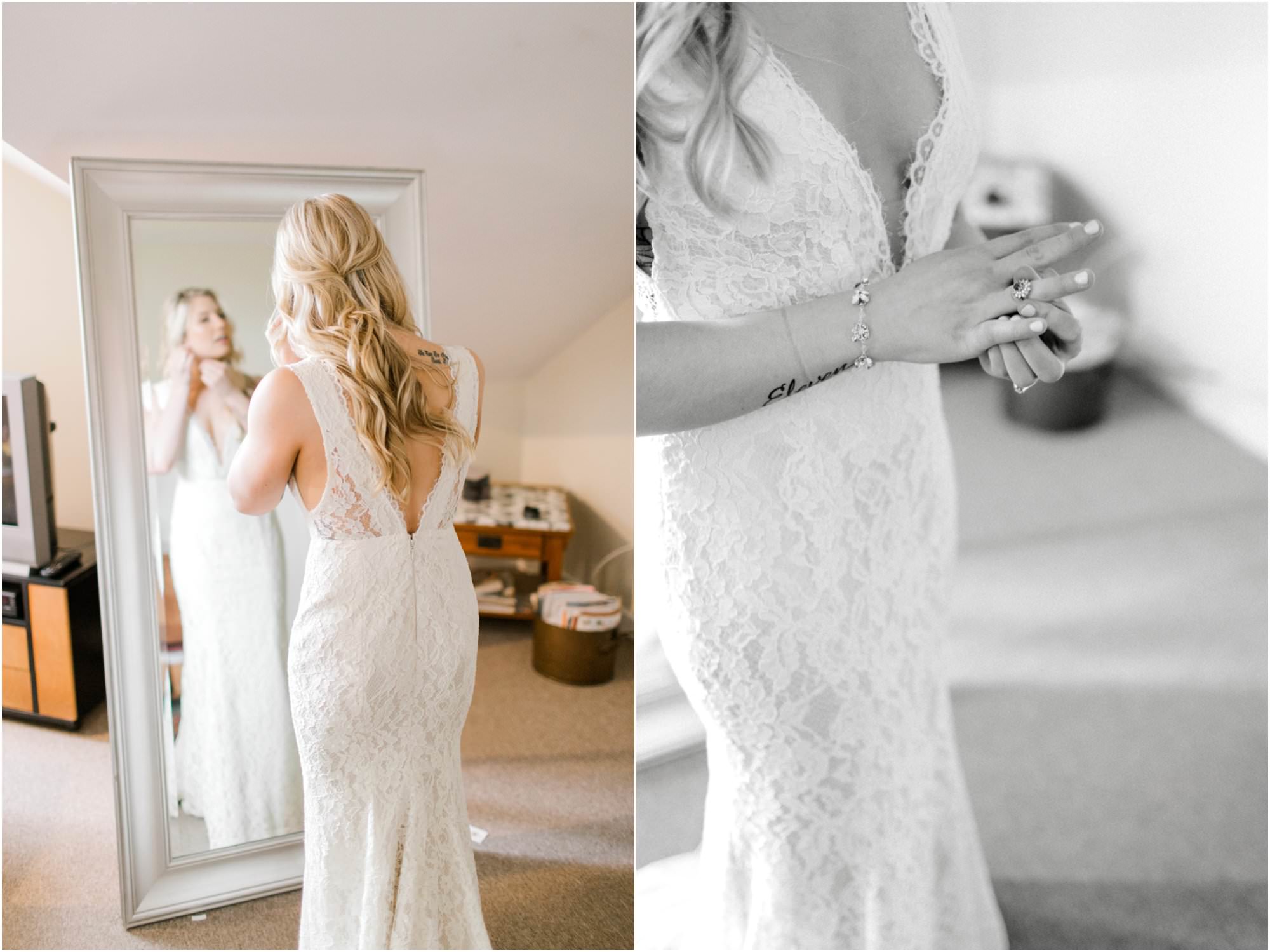 same sex neutral Lace Factory wedding real everthine bride