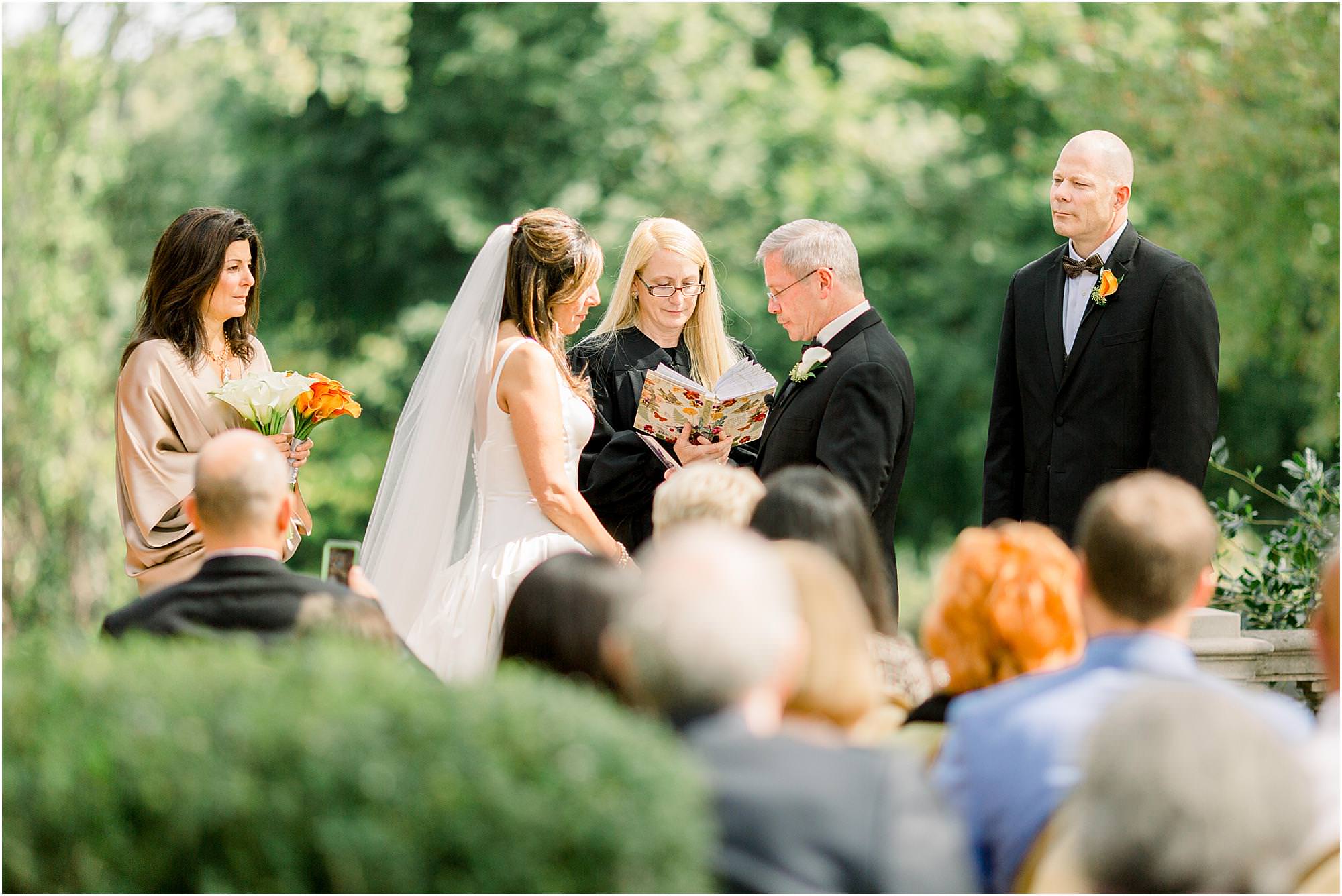 waveny park wedding ceremony