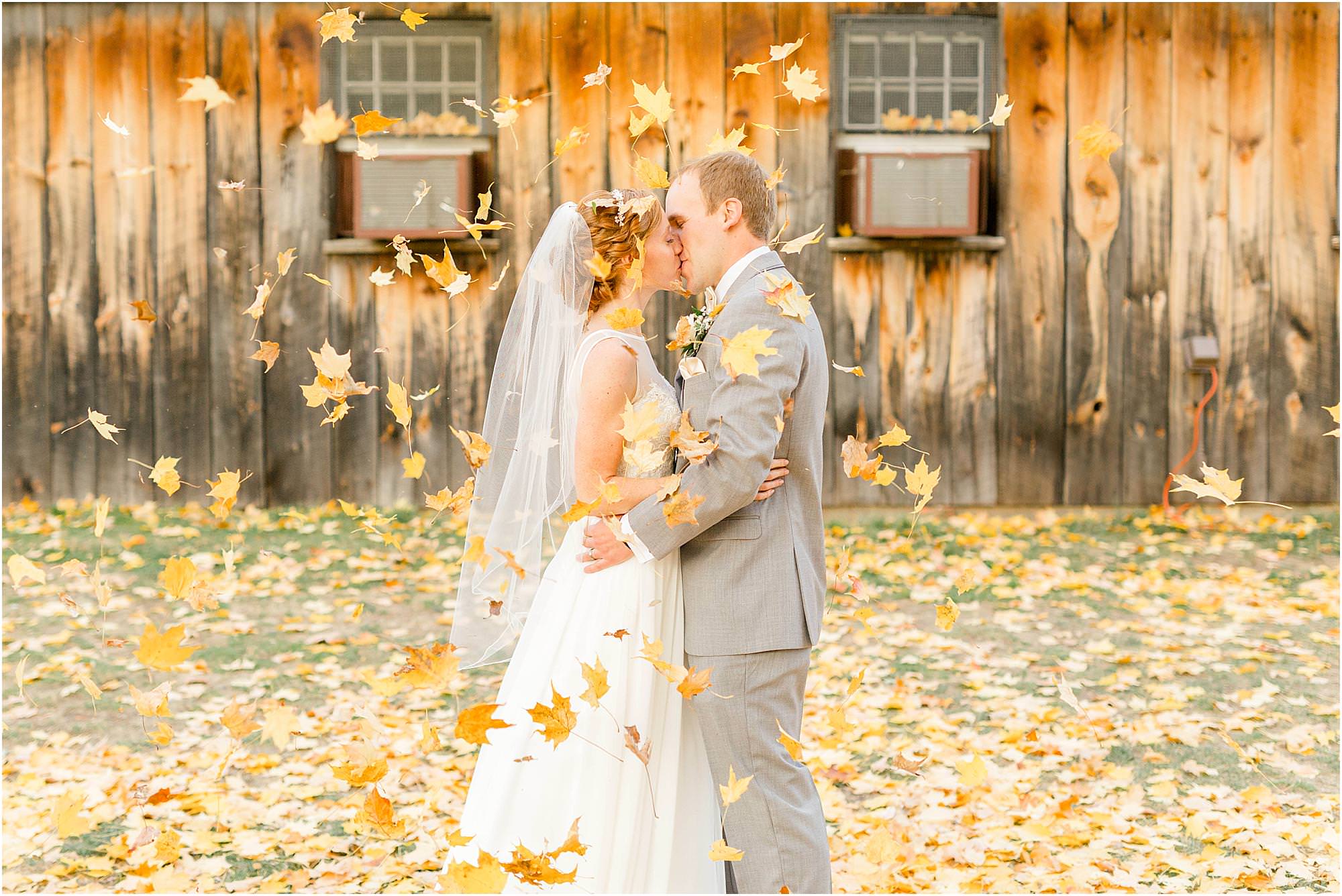 rustic fall webb barn wedding