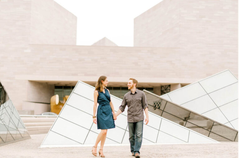 Old Town Alexandria Engagement Session | Andrea & Alan