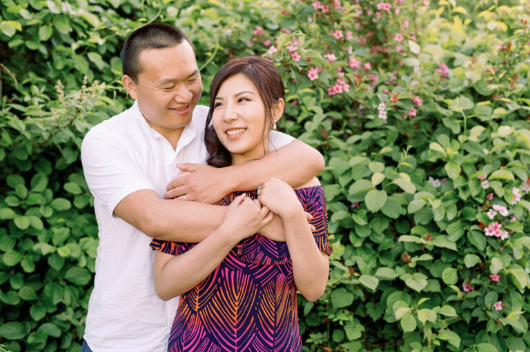Harkness Memorial State Park Engagement | Crane & Yuefeng