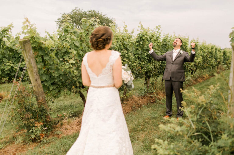 Timeless Saltwater Farm Vineyard Wedding | Teresa & Devin