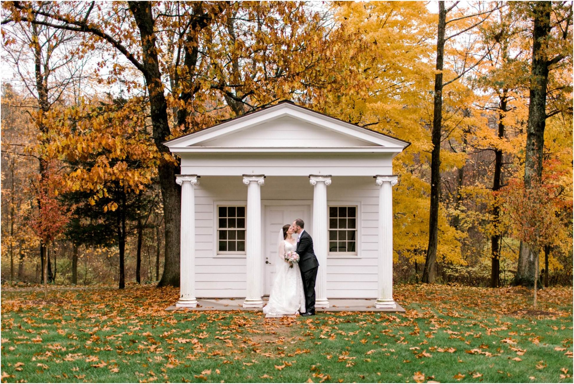 elegant fall wadsworth mansion wedding